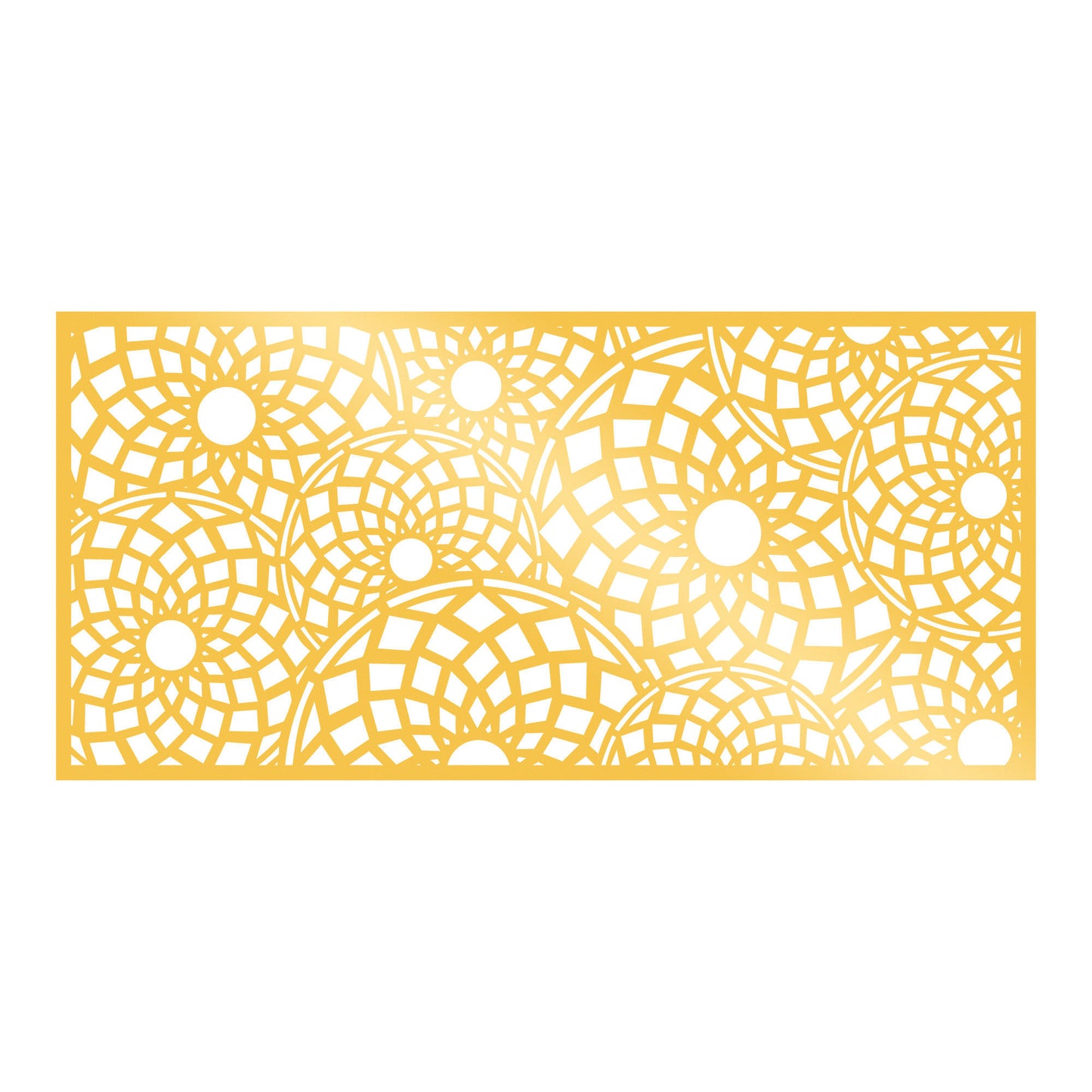 Decorative Panel 1 - Gold - Decorative Metal Wall Accessory