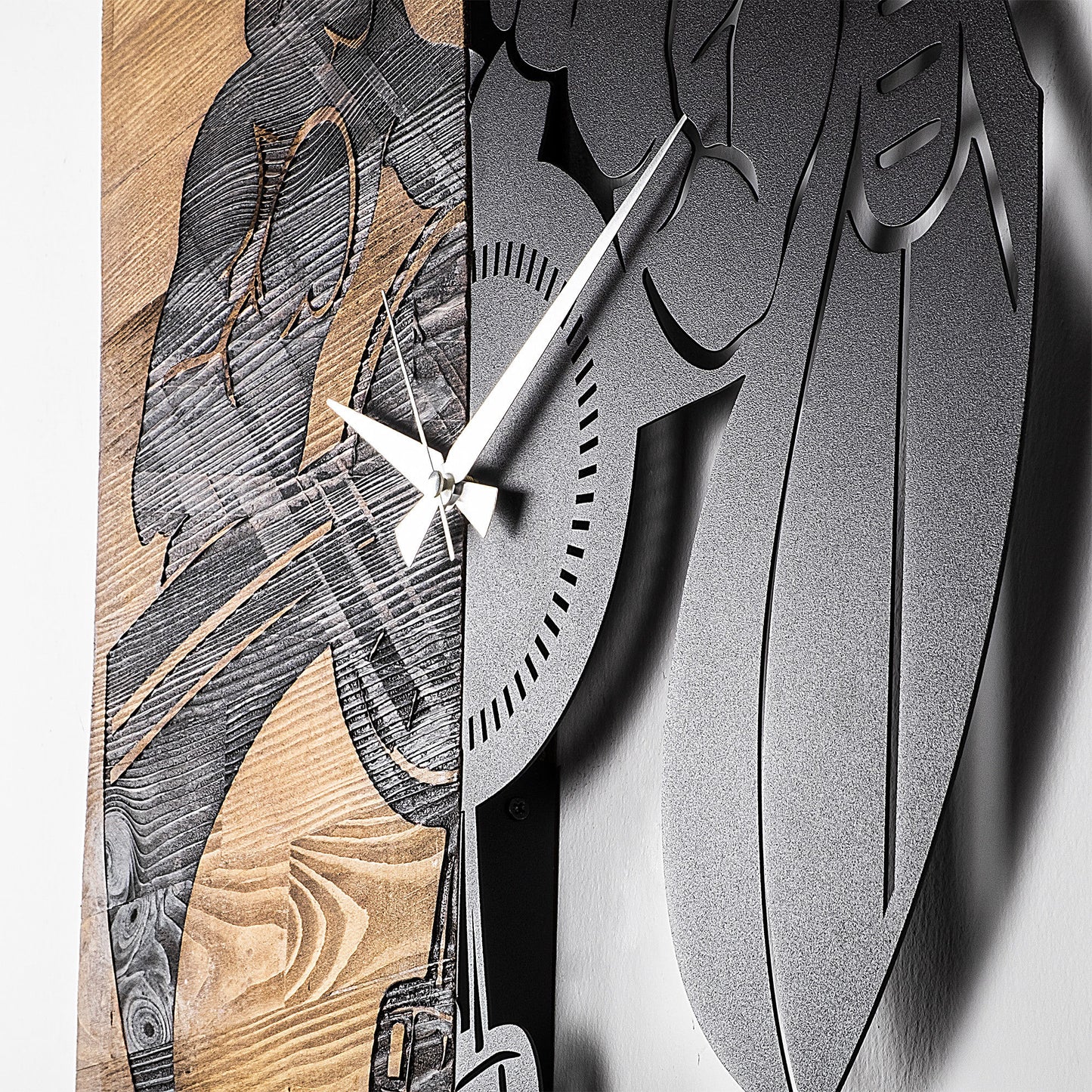 Wooden Clock 20 - Decorative Wooden Wall Clock