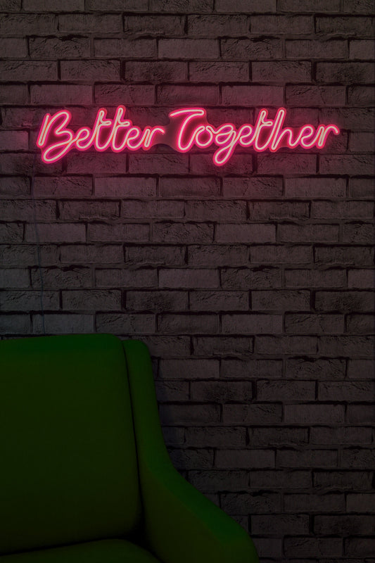 Better Together - Pink - Decorative Plastic Led Lighting