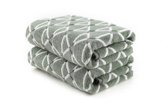 Delta - Green - Hand Towel Set (2 Pieces)