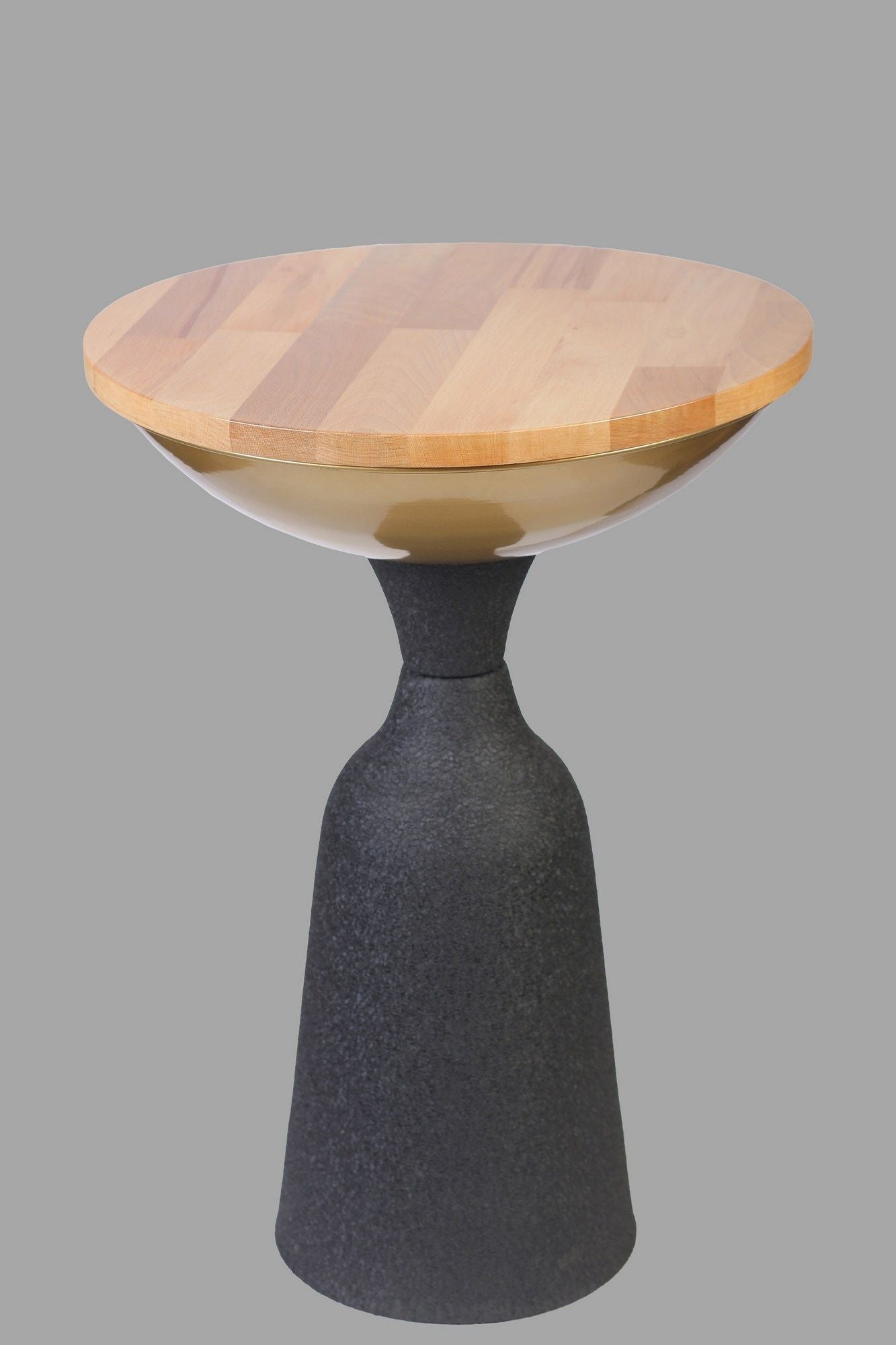 Netha 1052 - Antiquation, Black - Side Table