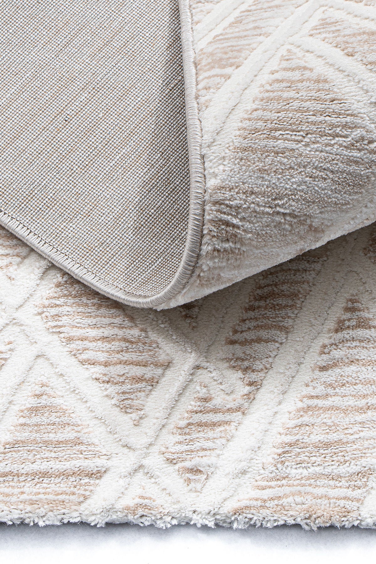 Moda 1320 - Beige, Cream - Carpet (100 x 300)