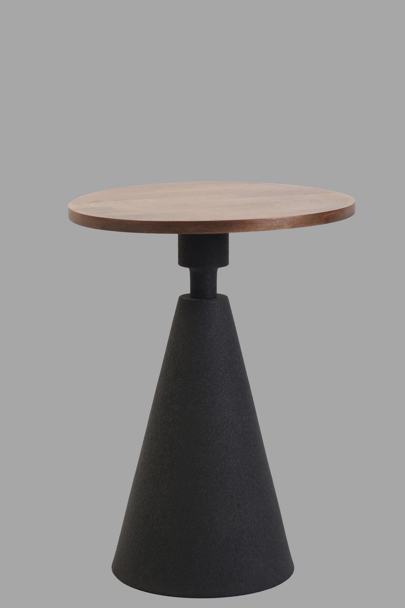 Kule - Black, Walnut - Side Table