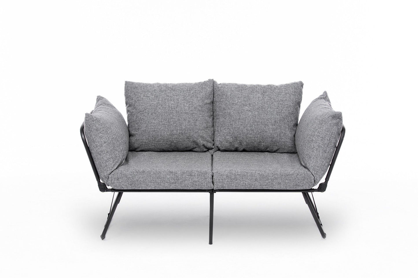 Viper 2-Seater - Light Grey - 2-Seat Sofa-Bed