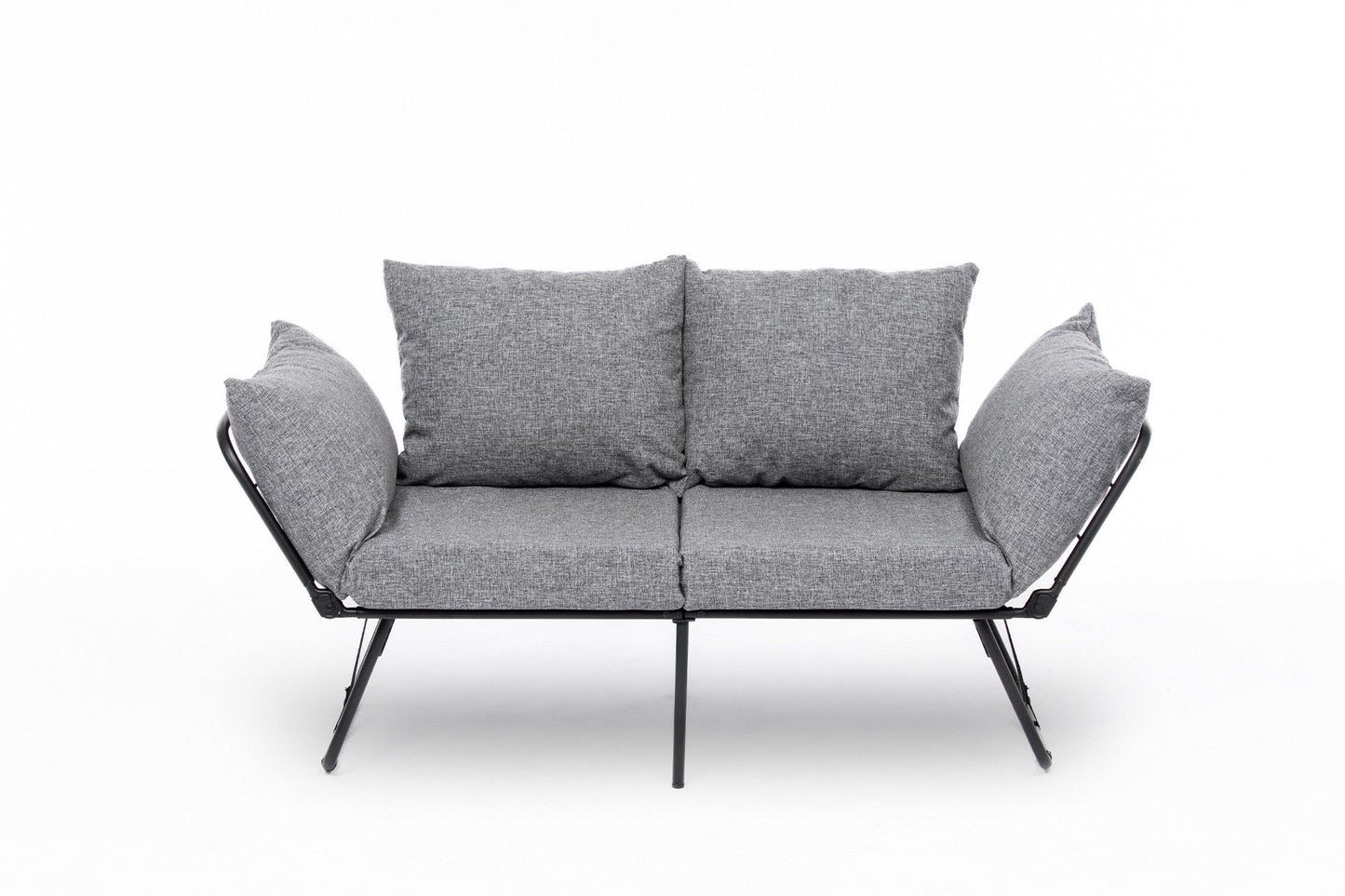 Viper 2-Seater - Light Grey - 2-Seat Sofa-Bed