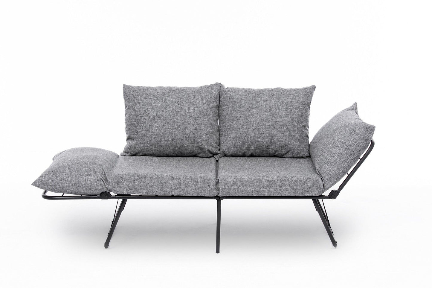 Viper 2-Seater - Light Grey - 2-Seat Sofa-Bed