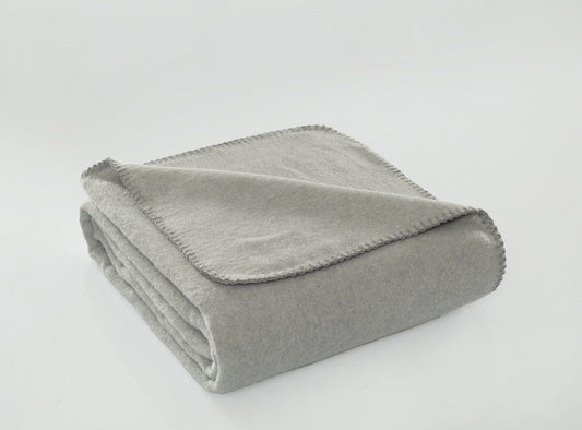 Brighton Cotton - Grey - TV Blanket