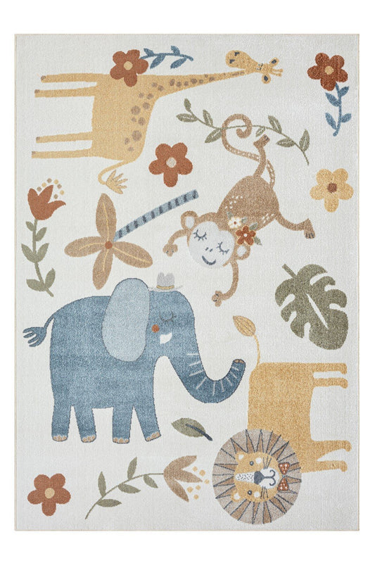 Bohem Kids Zoo - Carpet (100 x 300)