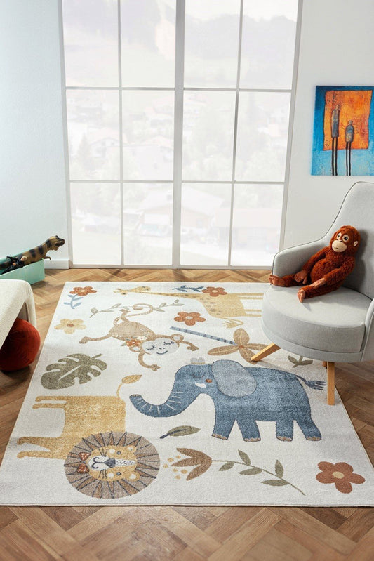 Bohem Kids Zoo - Carpet (100 x 300)
