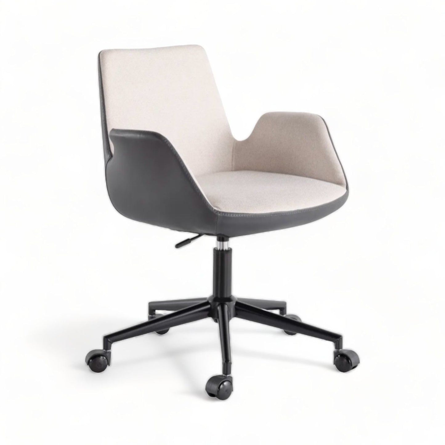 Dora - Cream, Anthracite - Office Chair