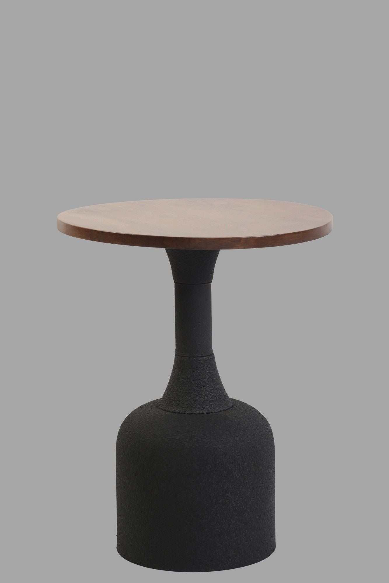 Netha 1054 - Walnut, Black - Side Table