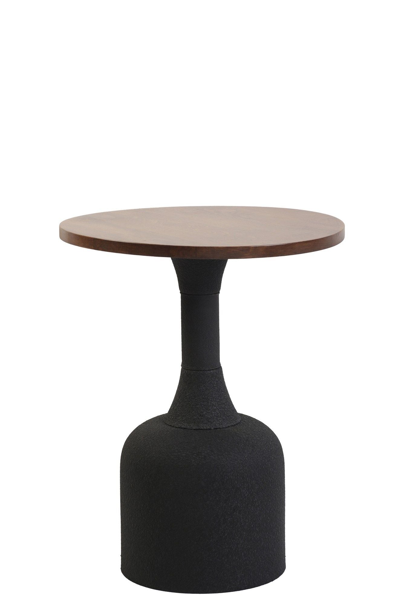 Netha 1054 - Walnut, Black - Side Table