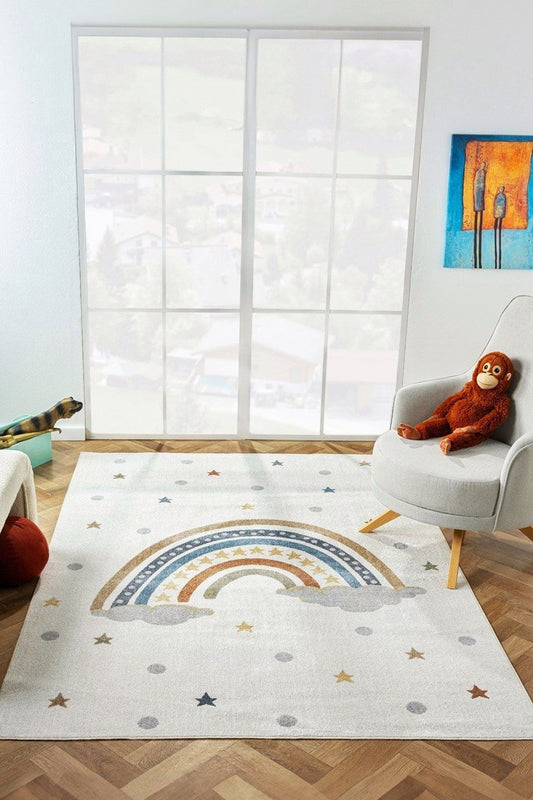 Bohem Kids Rainbow - Carpet (80 x 150)