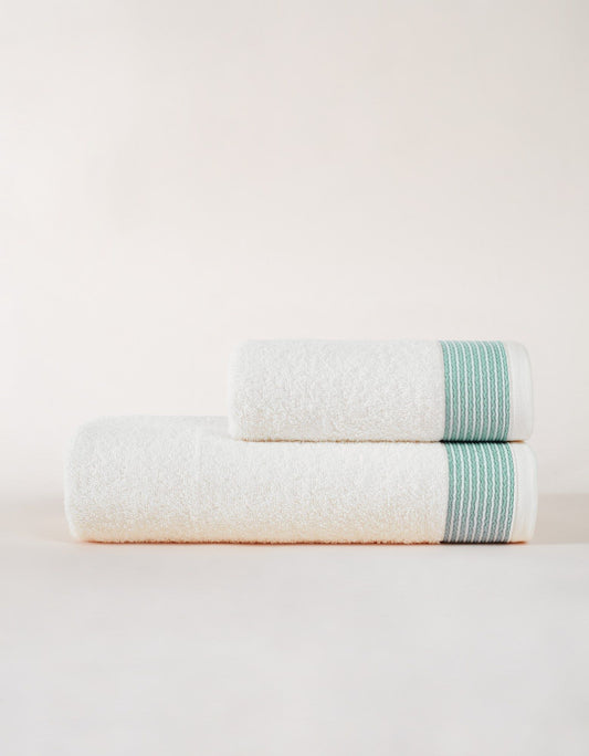 Colourful Ivory - Mint - Towel Set (2 Pieces)