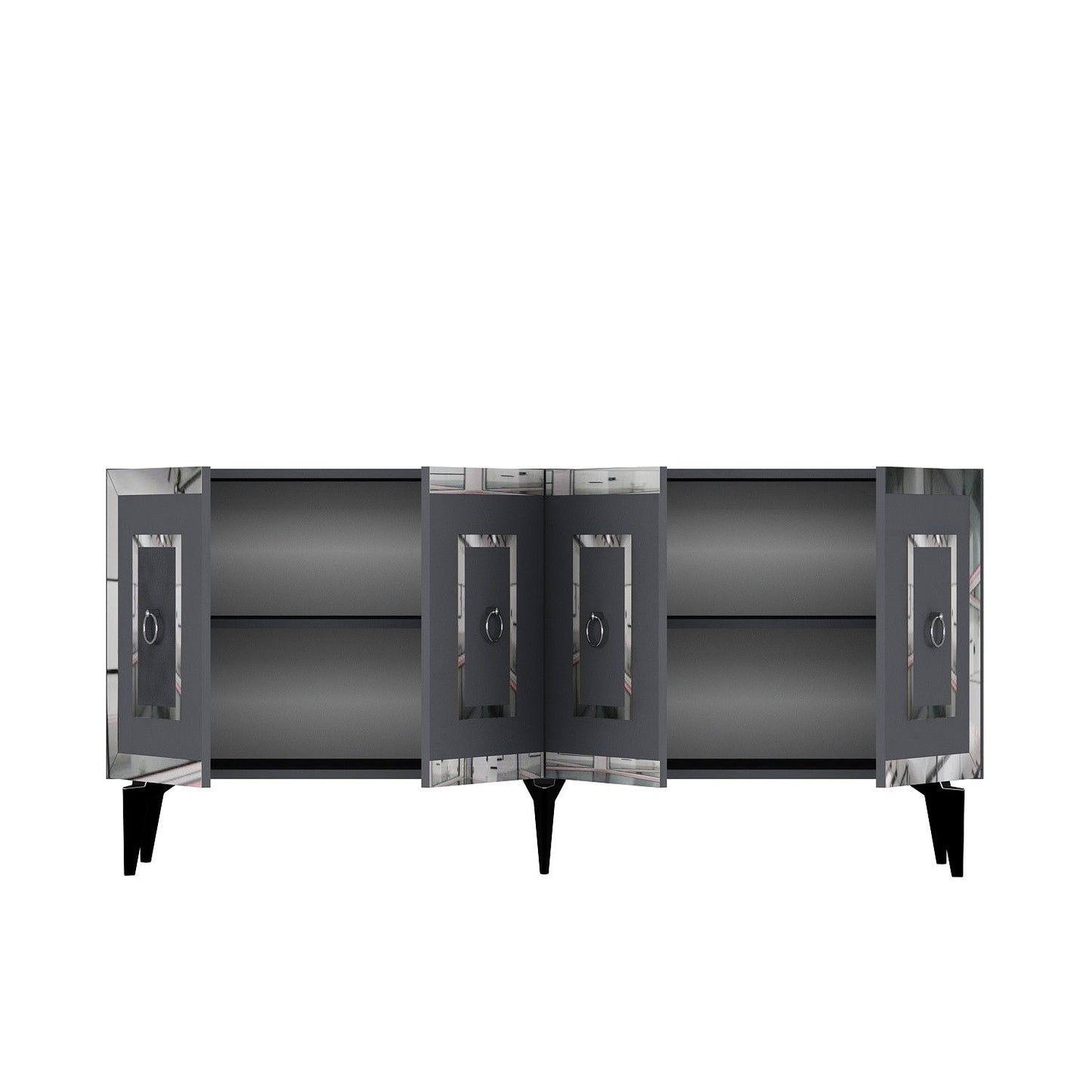 Karya - Anthracite, Silver - Console