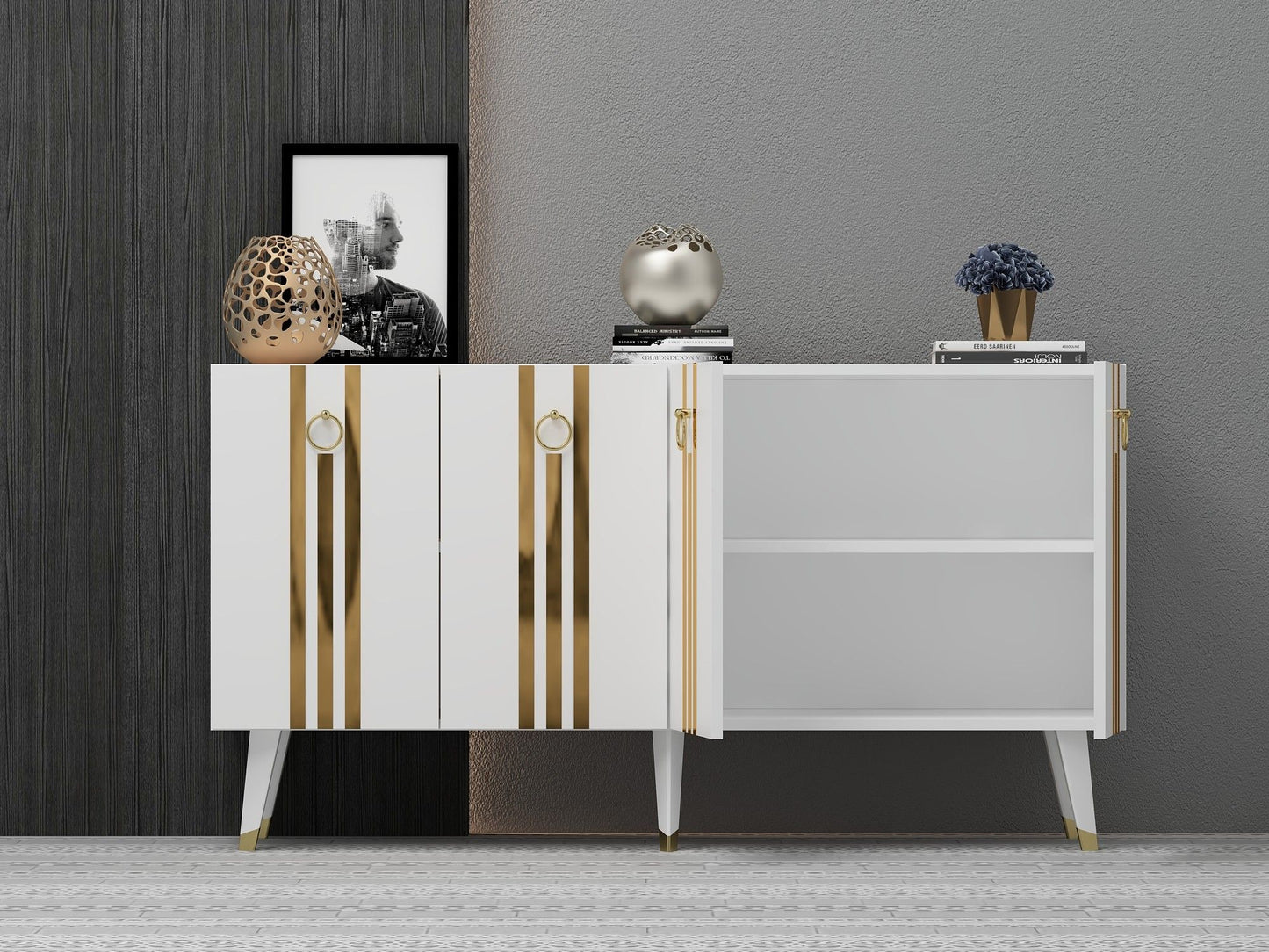 Isil v2 - White, Gold - Console