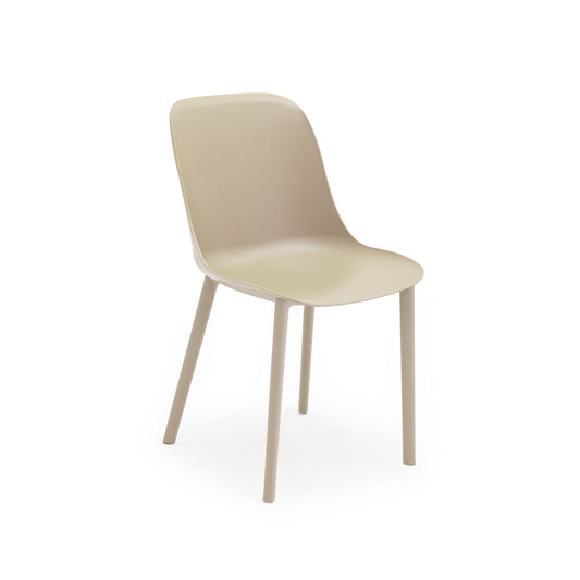 Shell-P - Beige - Chair Set (2 Pieces)