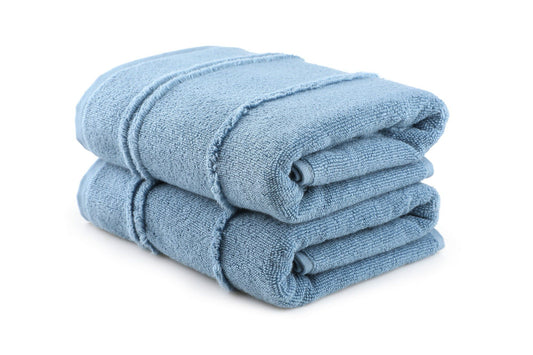 Arden - Blue - Bath Towel Set (2 Pieces)