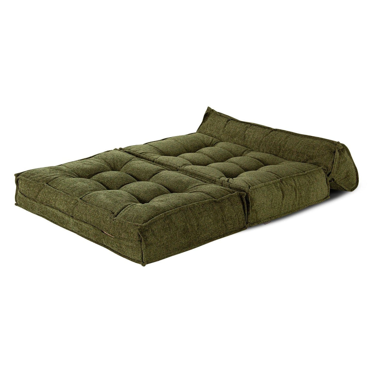 Mocca - Green - 2-Seat Sofa-Bed