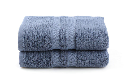 Ayliz - Blue - Hand Towel Set (2 Pieces)