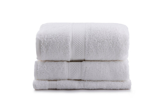 Colorful - White - Towel Set (3 Pieces)