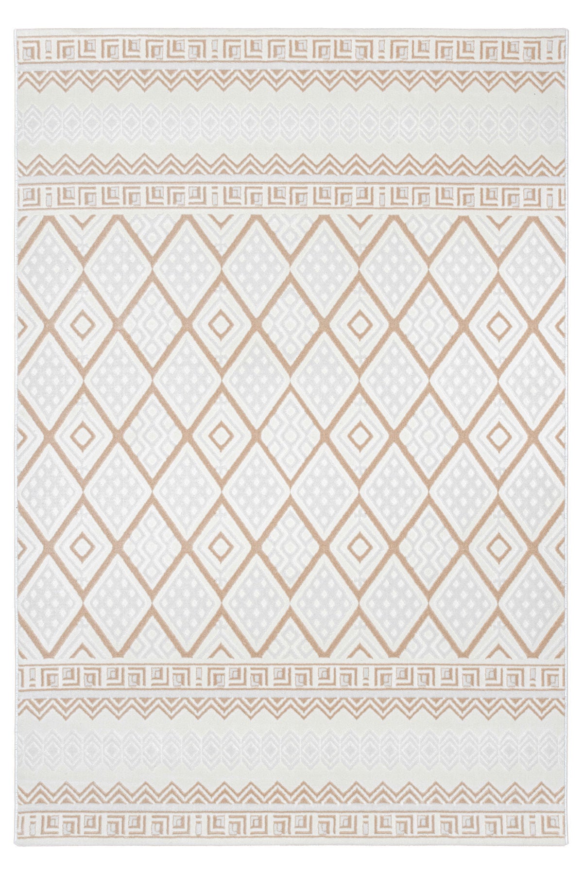 Moda 1520 - Cream, Beige - Carpet (100 x 200)