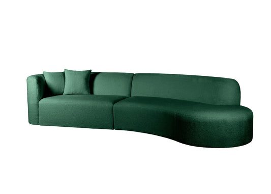 Banana R v3 - Green - Corner Sofa