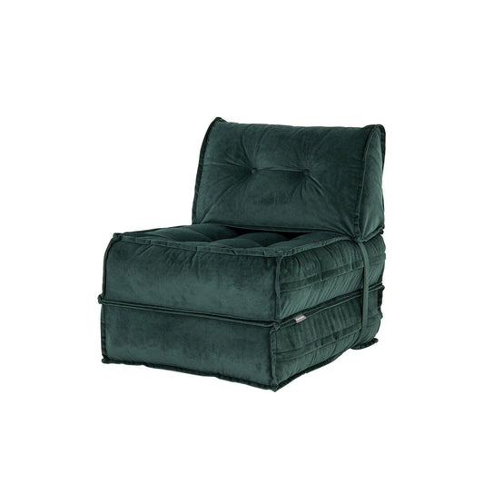 Mocca - Petrol Green - 1-Seat Sofa-Bed