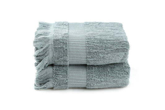 Zeus - Green - Hand Towel Set (2 Pieces)