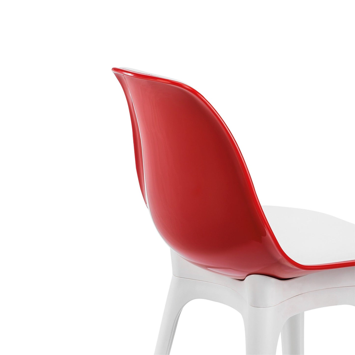 Eos-P - Red - Chair Set (2 Pieces)