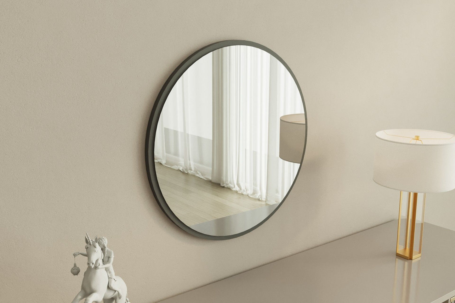 Ozze - White, Anthracite - Mirror