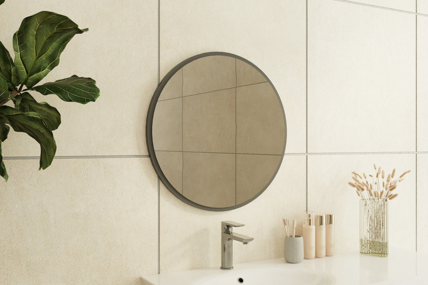 Ozze - White, Anthracite - Mirror