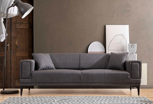 Horizon - Dark Grey - 3-Seat Sofa-Bed