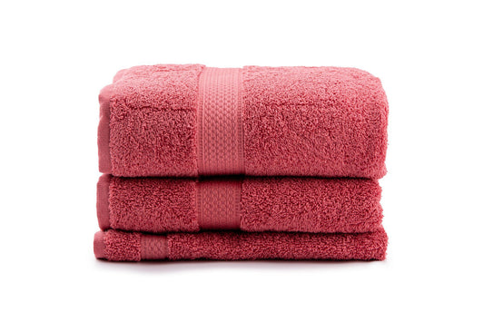 Colorful - Rose - Towel Set (3 Pieces)
