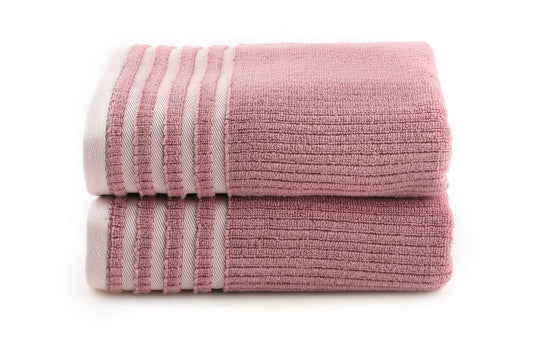 Mayra - Rose - Bath Towel Set (2 Pieces)