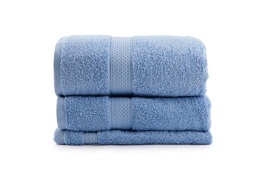 Colorful - Navy - Towel Set (3 Pieces)