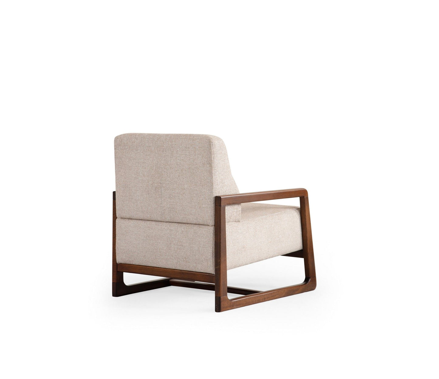 Athena Bergere - Beige - Wing Chair