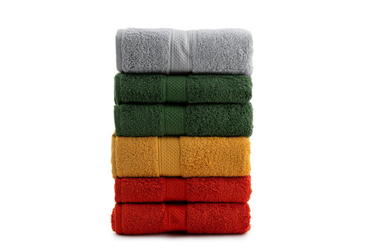 Colorful 70 - Style 4 - Bath Towel Set (4 Pieces)