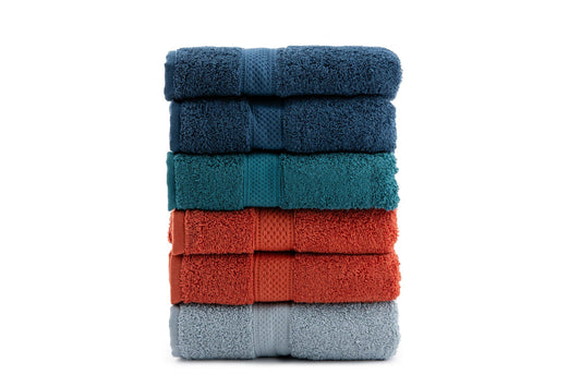Colorful 70 - Style 7 - Bath Towel Set (4 Pieces)