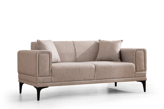 Horizon - Light Brown - 2-Seat Sofa