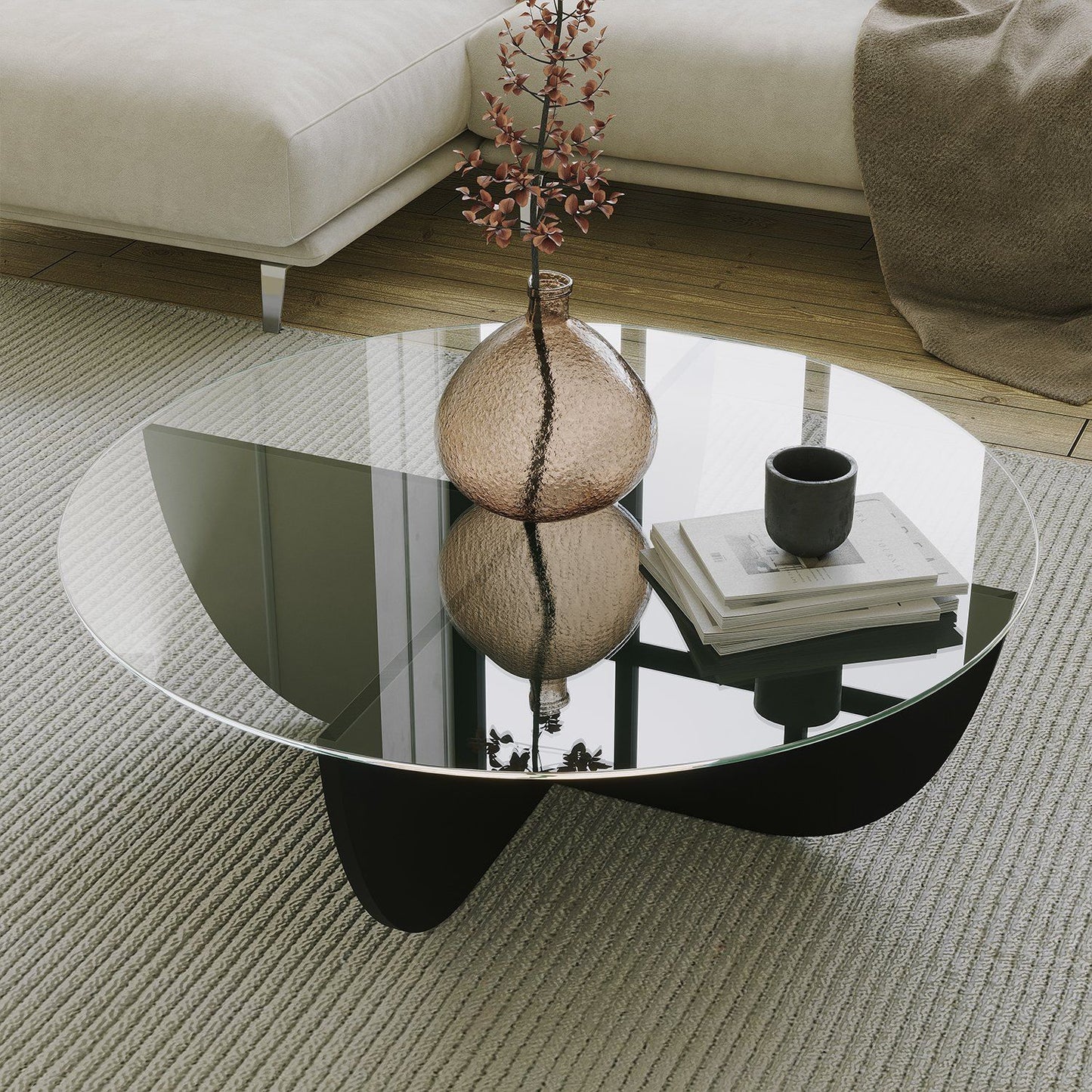 Lily - Black - Coffee Table