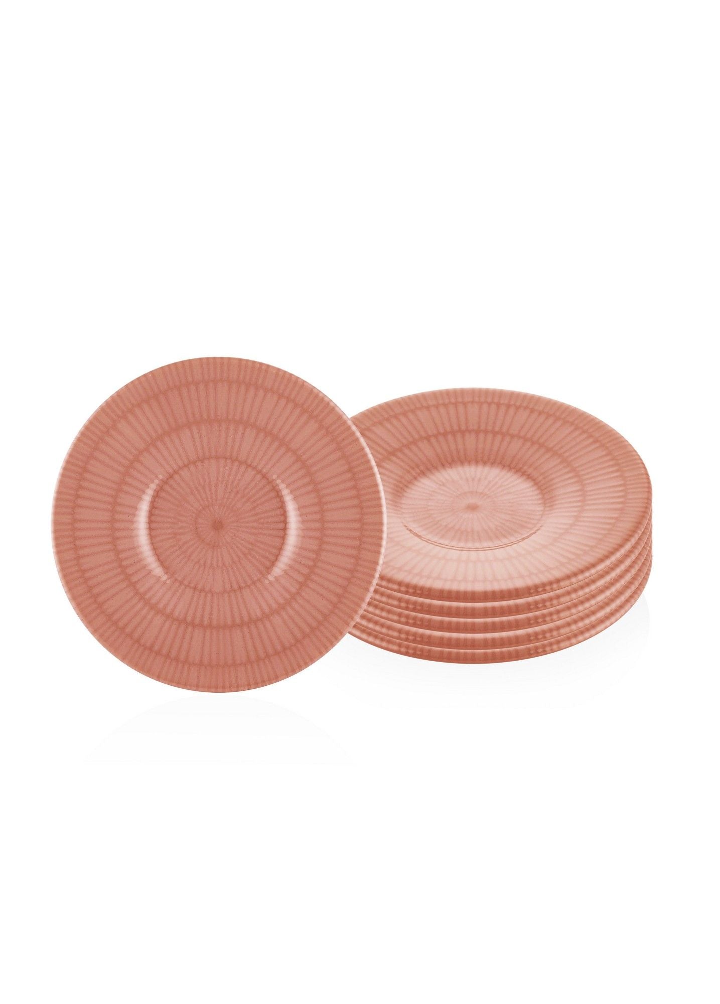NON0037 - Ceramic Saucer Set (6 Pieces)