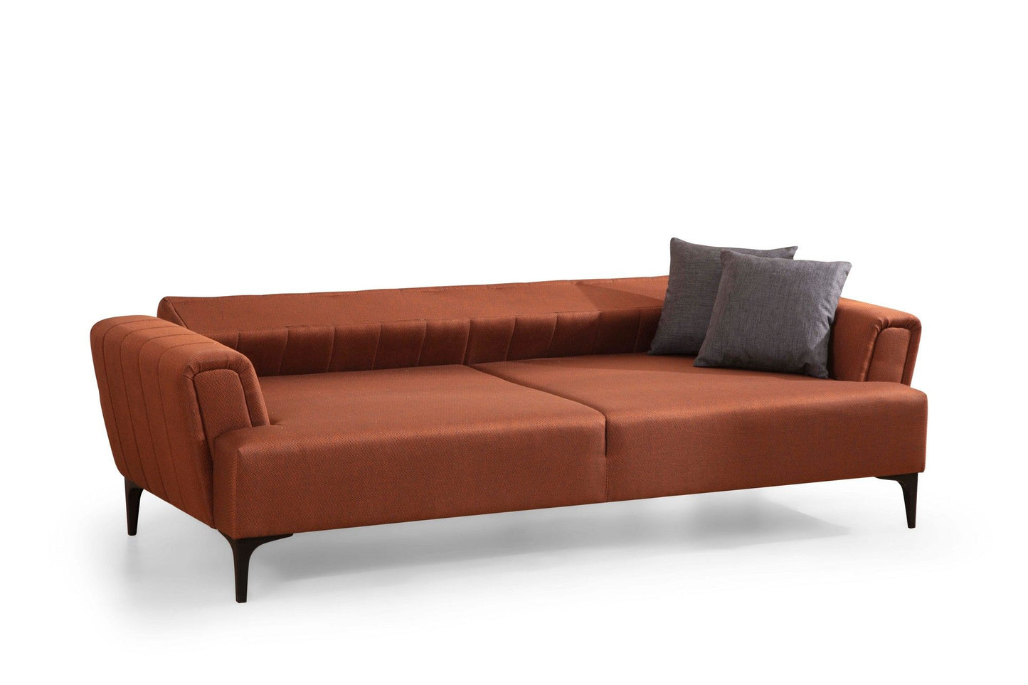 Hamlet - Tile Red - 3-Seat Sofa-Bed