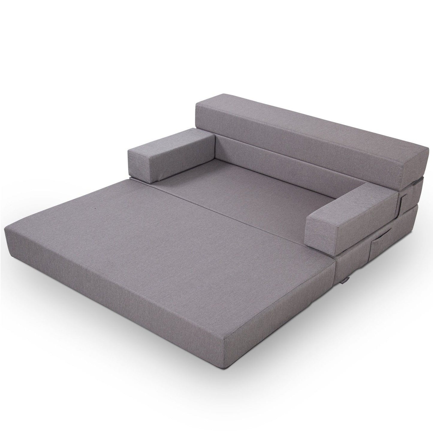 Melisa - Grey - 2-Seat Sofa-Bed