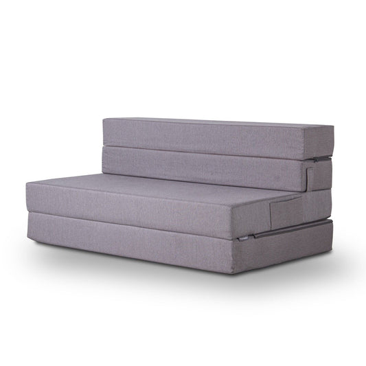 Valeria - Grey - 2-Seat Sofa-Bed