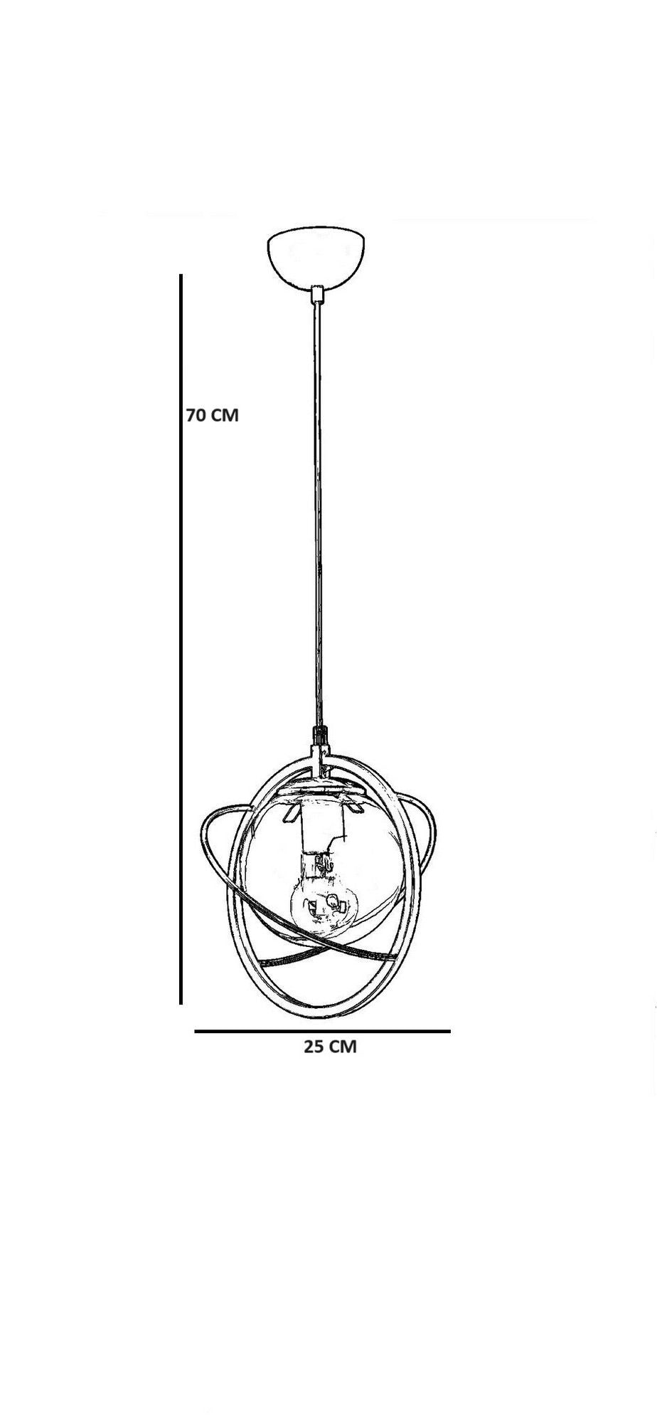 Nepal - Black, Fume - Chandelier