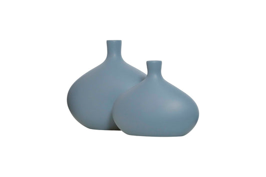 Platy Set - Grey Blue - Vase Set