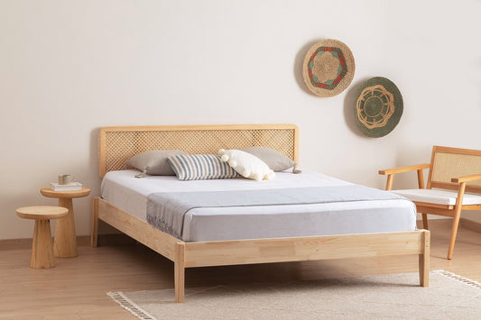 Izabelya 190 - Natural - Double Bedstead