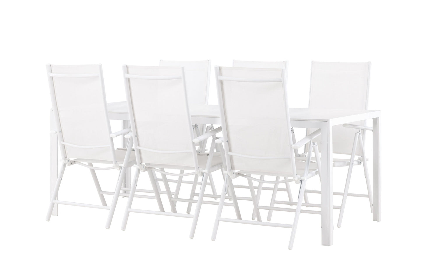 Havemøbler - Break Dining Table  - White / White Aintwood +Break Diningchair Alumnium - White / Textilene _6