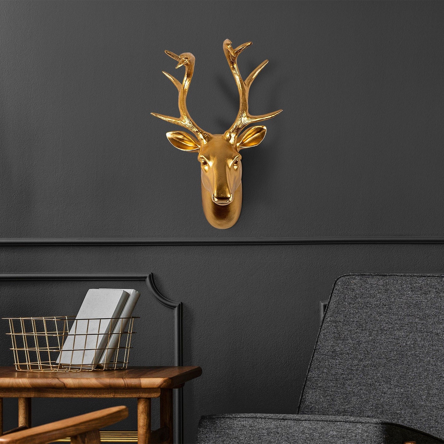 Bust of Deer - 1 - Decorative Wall Accessory